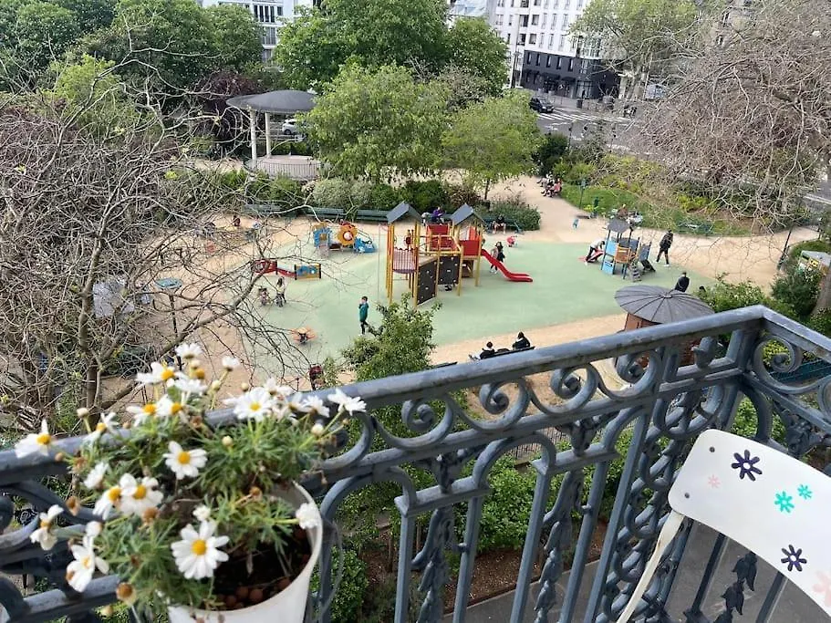 Charme Hausmanien Vue Parc 4 Famille Metro 6 아파트 *