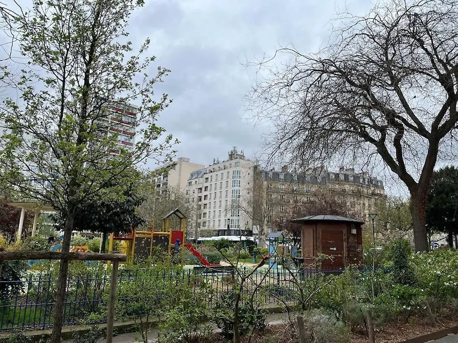 Charme Hausmanien Vue Parc 4 Famille Metro 6 파리